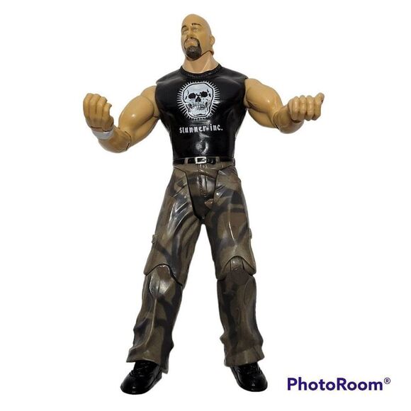 WWE Wrestling Action Figure Stone Cold Steve Austin Ruthless Aggression 2003 - Picture 9 of 12
